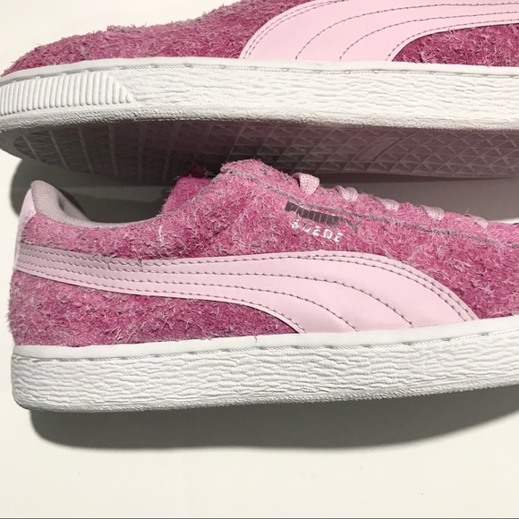 NIB Puma Suede Elemental Hairy Wool Sneakers - Picture 6 of 16